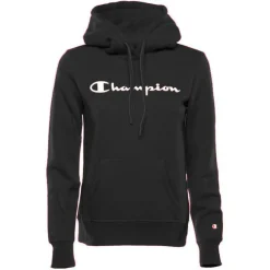 Champion Hoodie Dame, sort
