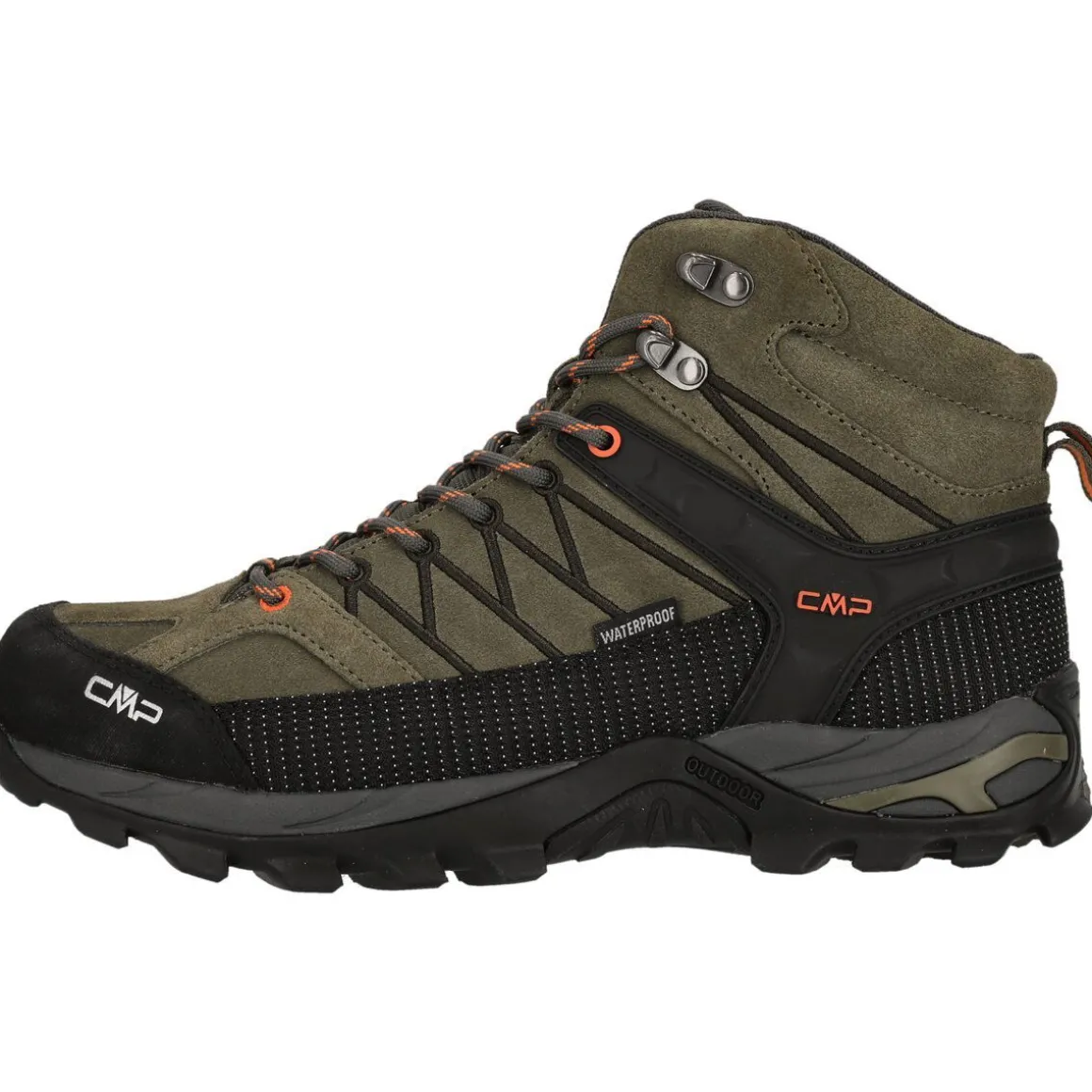 CMP Rigel Mid Trekking Herrestøvler, grøn