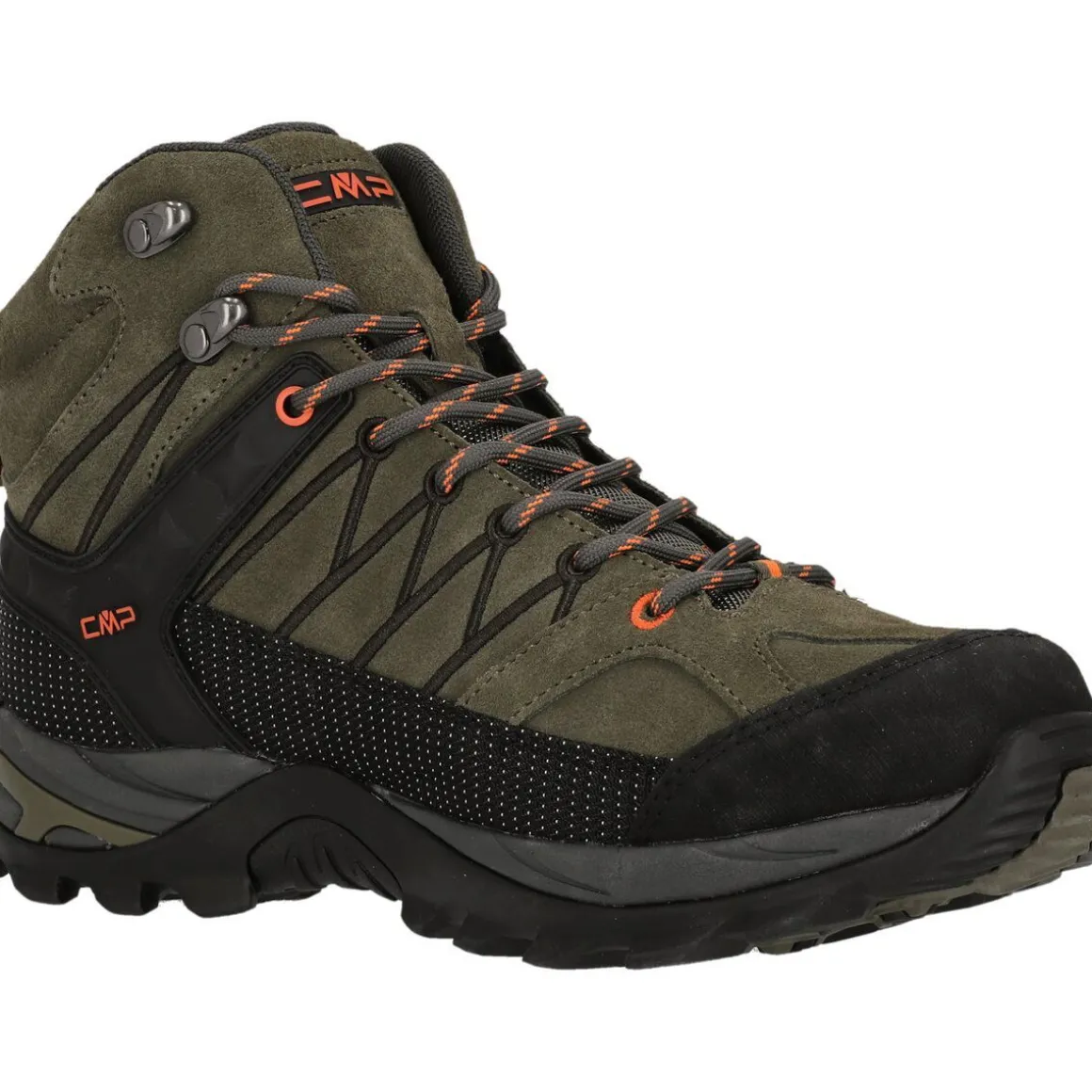 CMP Rigel Mid Trekking Herrestøvler, grøn