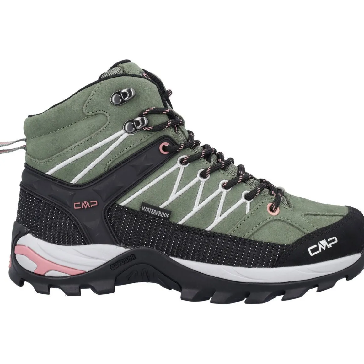 CMP Rigel Mid Vandtæt Vandrestøvle Dame, salvia stone