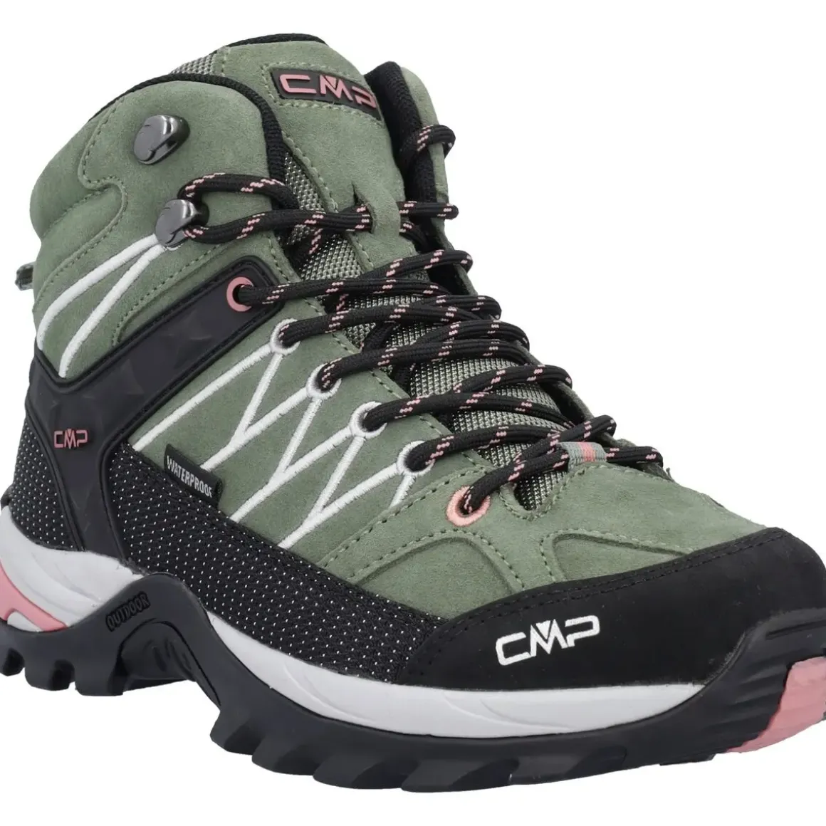 CMP Rigel Mid Vandtæt Vandrestøvle Dame, salvia stone