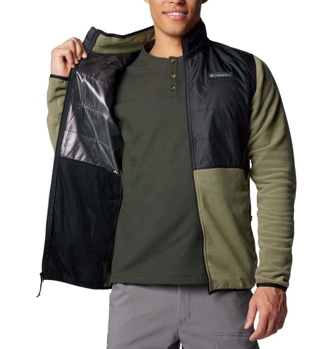 Columbia Basin Butte™ II Hybrid Fleecejakke Herre