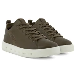 ECCO Street 720 Læder og Gore-Tex Sneakers Herre, tarmac