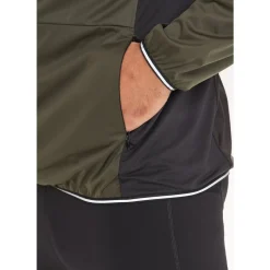 Endurance Diker 4-Way Stretch Løbejakke Herre, grøn