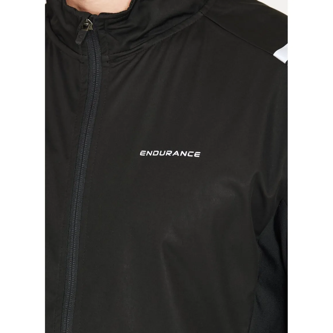 Endurance Diker 4-Way Stretch Løbejakke Herre, sort