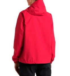 Haglófs Betula GTX Regnjakke Dame, scarlet red