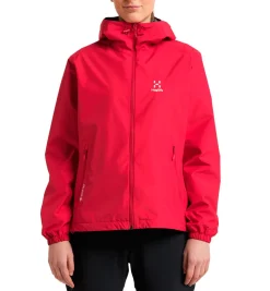 Haglófs Betula GTX Regnjakke Dame, scarlet red