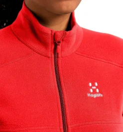 Haglöfs Buteo Fleecetrøje Dame, poppy red