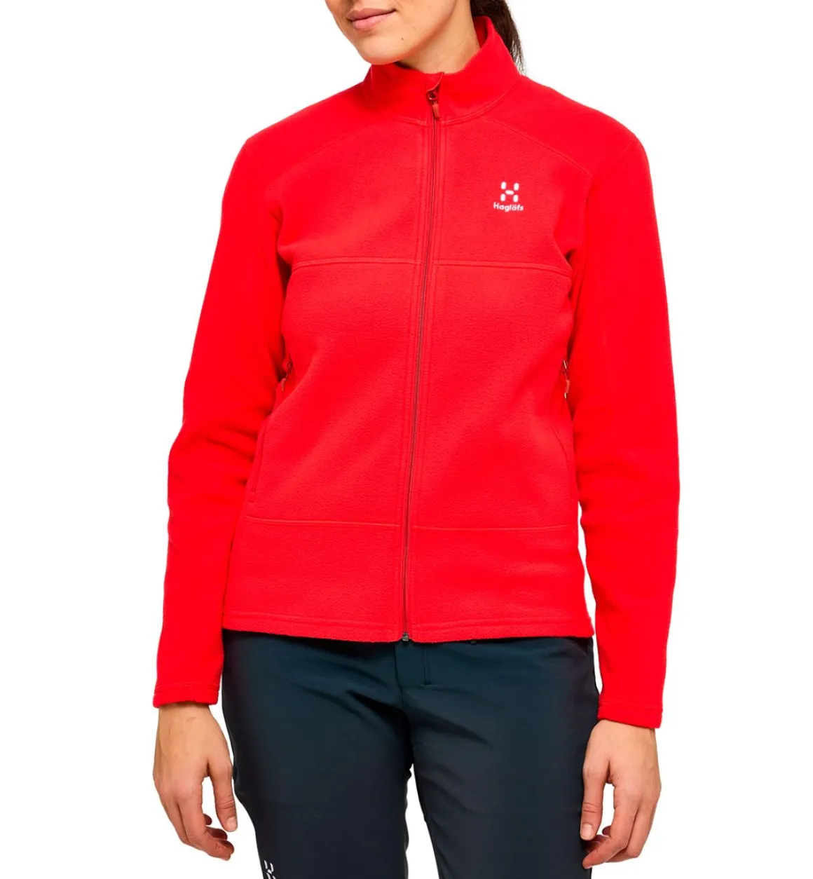 Haglöfs Buteo Fleecetrøje Dame, poppy red