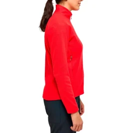 Haglöfs Buteo Fleecetrøje Dame, poppy red