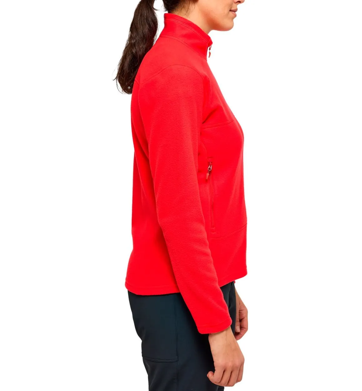 Haglöfs Buteo Fleecetrøje Dame, poppy red