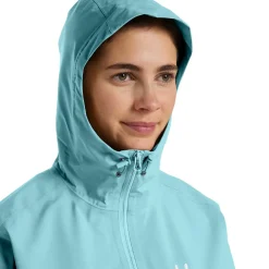 Haglöfs Buteo Regnjakke Dame, frost blue