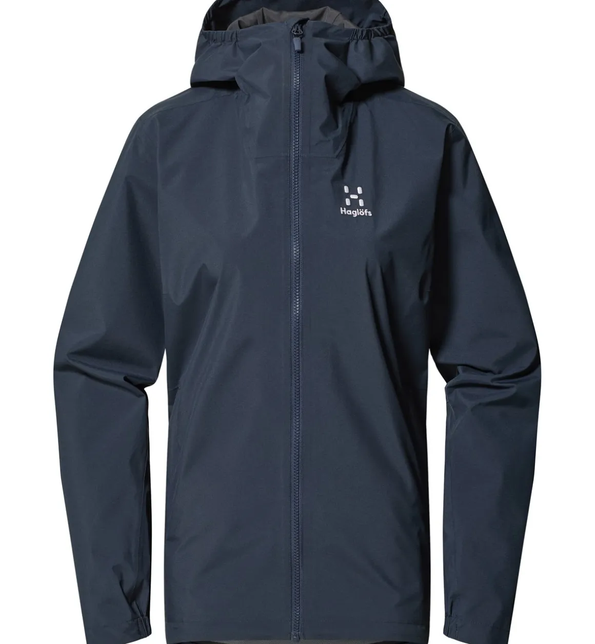 Haglöfs Korp Proof Regnjakke Dame, tarn blue