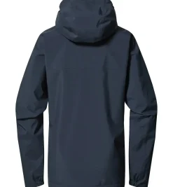 Haglöfs Korp Proof Regnjakke Dame, tarn blue