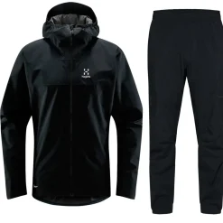 Haglöfs Korp Proof Regnsæt Herre, true black