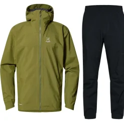 Haglöfs Korp Proof Regnsæt Herre, olive green