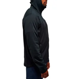 Haglöfs Lark Hood Midlayer Trøje Herre, sort