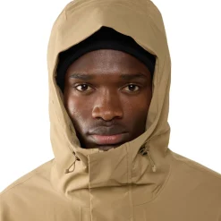 Haglöfs Salix Proof Mimic II Parka Vinterjakke Herre, oak brown