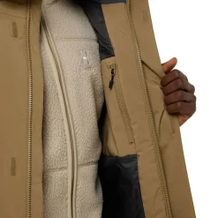 Haglöfs Salix Proof Mimic II Parka Vinterjakke Herre, oak brown