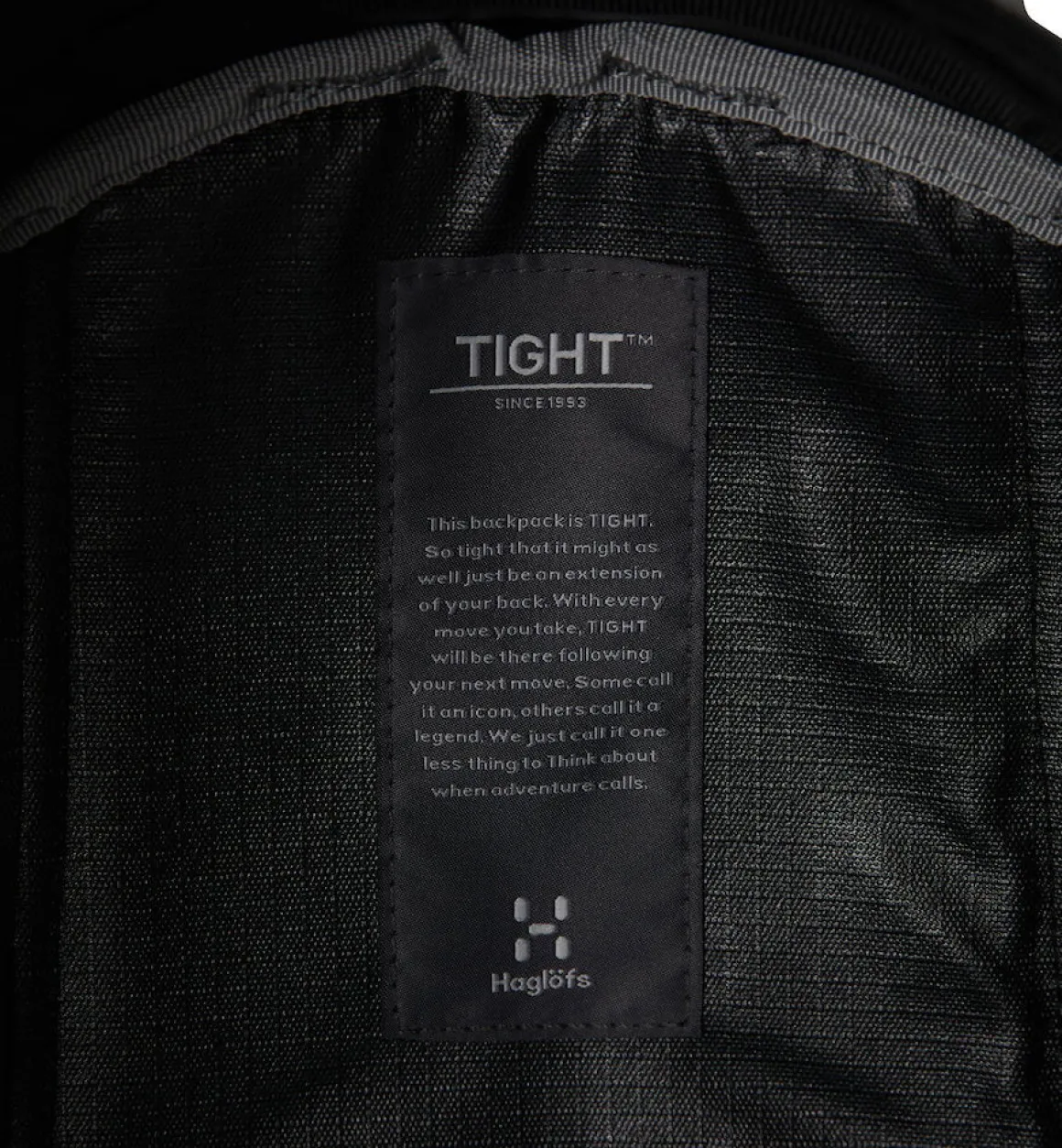Haglöfs Tight Large Rygsæk, sort