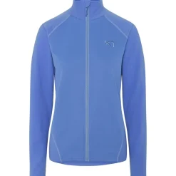 Kari Traa F/Z Fleecetrøje Dame, sea