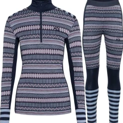 Kari Traa Åkle H/Z Merinould Skiundertøjssæt