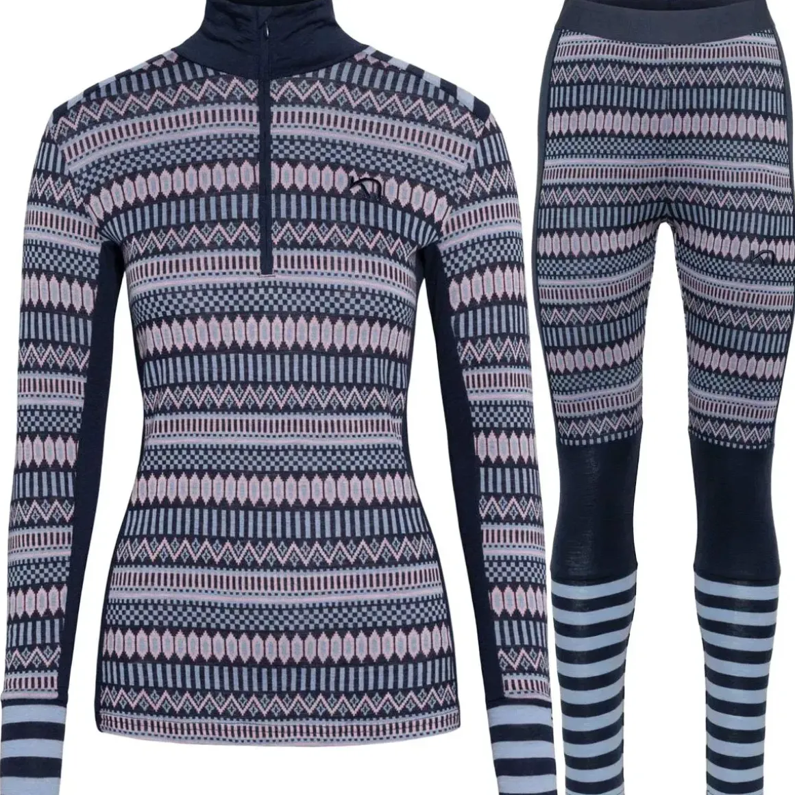 Kari Traa Åkle H/Z Merinould Skiundertøjssæt