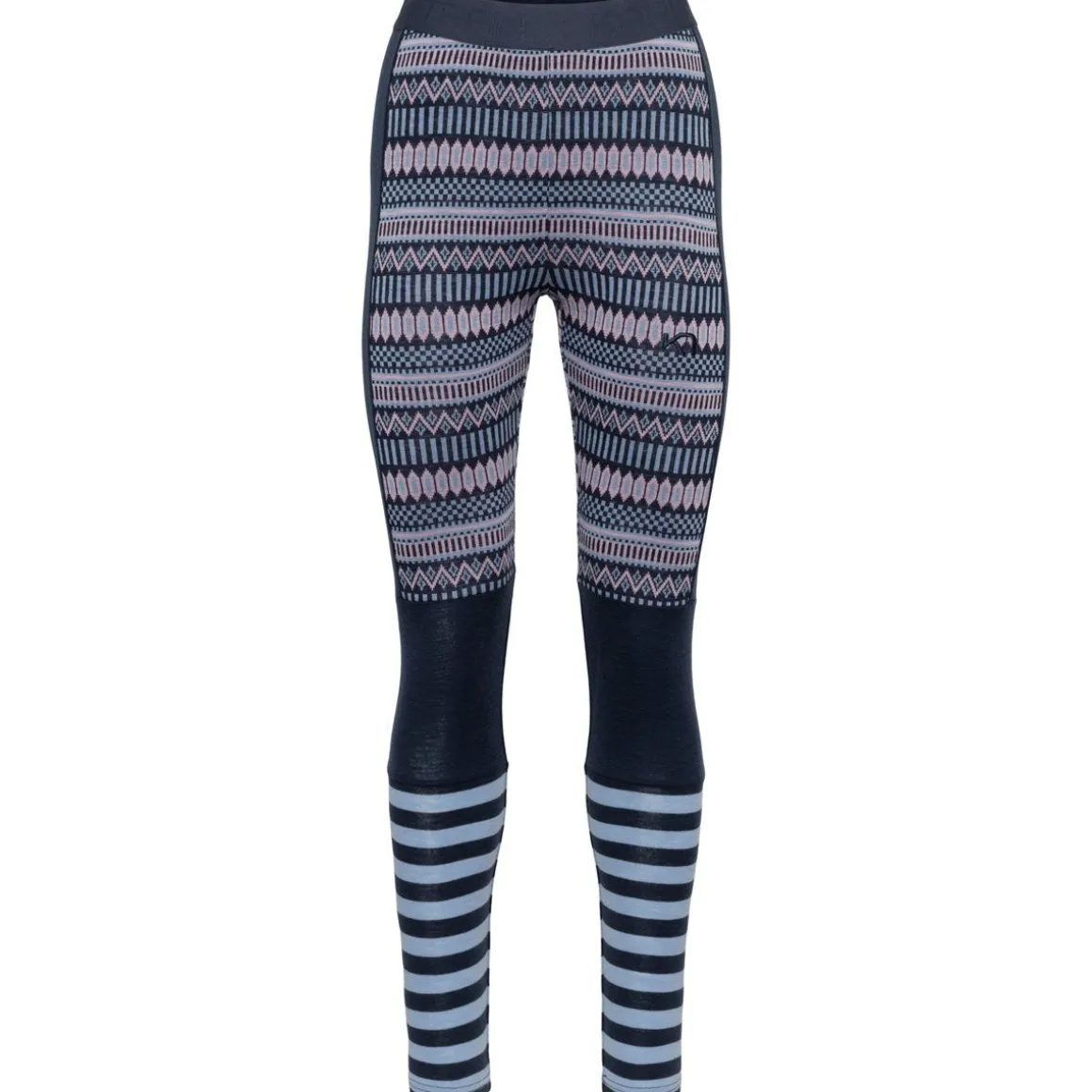 Kari Traa Åkle Merinould Skiunderbukser Dame, royal