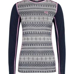 Kari Traa Mina Merinould Skiundertrøje Dame, royal