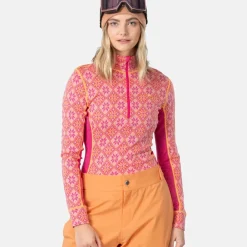 Kari Traa Rose H/Z Skiundertrøje Dame, Berry