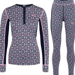 Kari Traa Rose Merinould Skiundertøjssæt Dame, roy