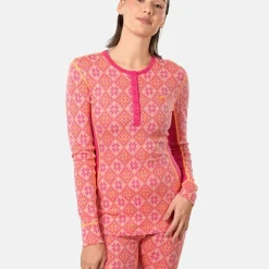 Kari Traa Rose Skiundertrøje Merino Uld Dame, Berry