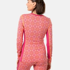 Kari Traa Rose Skiundertrøje Merino Uld Dame, Berry