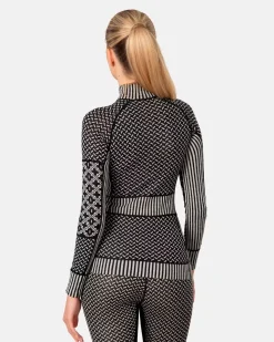 Kari Traa Smekker Half-Zip Skiundertrøje Dame, black