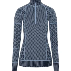 Kari Traa Smekker H/Z Merinould Skiundertøjssæt Dame, iris