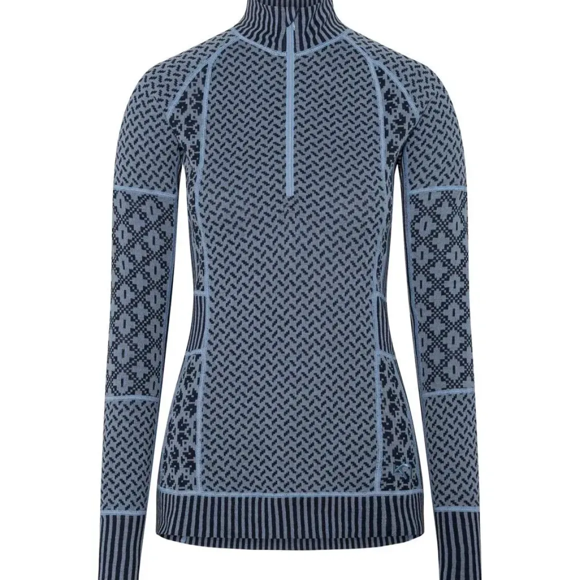 Kari Traa Smekker H/Z Merinould Skiundertøjssæt Dame, iris