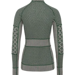 Kari Traa Smekker Merinould Skiundertrøje Dame, thyme