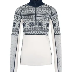 Kari Traa Vilma H/Z Merinould Skiundertrøje Dame, nwhite