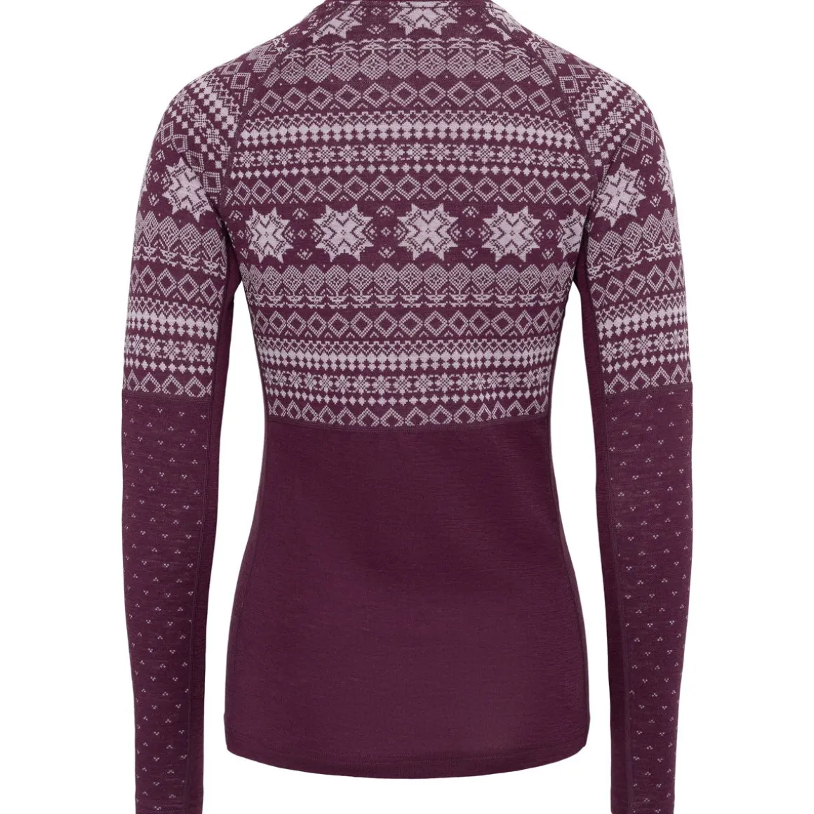 Kari Traa Vilma Merinould Skiundertøjssæt Dame, wine