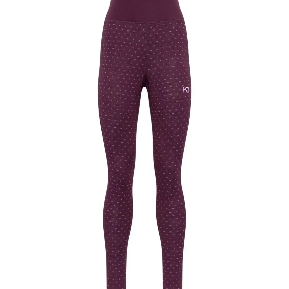 Kari Traa Vilma Merinould Skiundertøjssæt Dame, wine