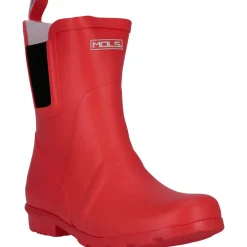 Mols Suburbs Gummistølver Dame, haute red