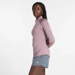 New Balance Athletics Heat Grid Half-Zip Midlayer Dame