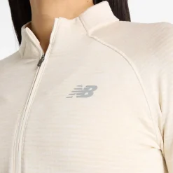 New Balance Athletics Heat Grid Half-Zip Midlayer Dame