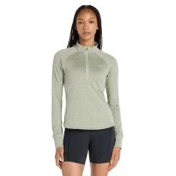 New Balance Athletics Heat Grid Half-Zip Midlayer Dame