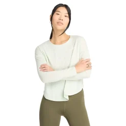 New Balance Drapey Jersey Long Sleeve T-Shirt Dame