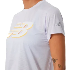 New Balance Graphic Accelerate Løbe T-Shirt Dame