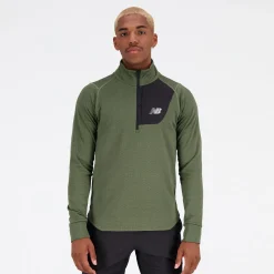 New Balance Heat Grid Half Zip Herre