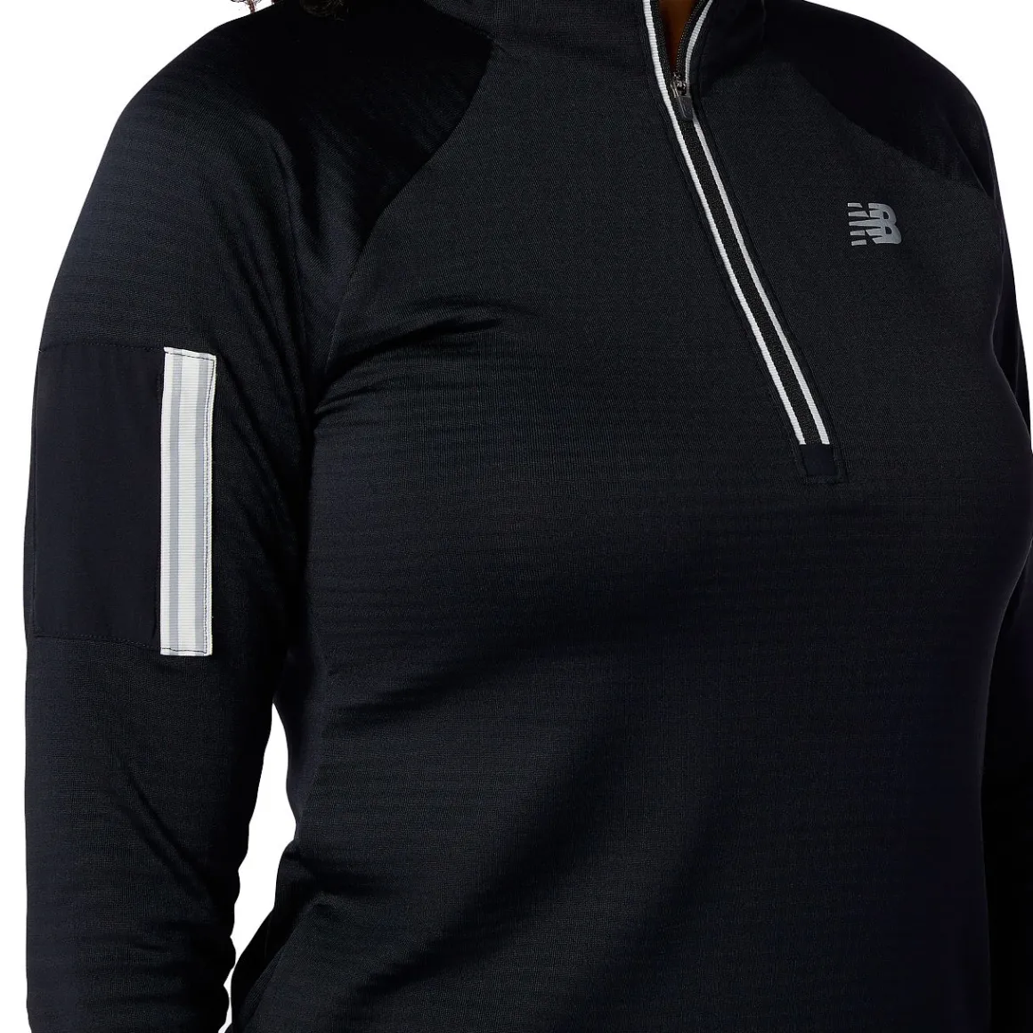 New Balance Heat Grid Half Zip Løbetrøje Dame