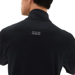 New Balance Heat Grid Half Zip Herre, sort