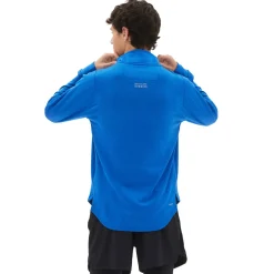 New Balance Heat Grid Half Zip Herre, blå